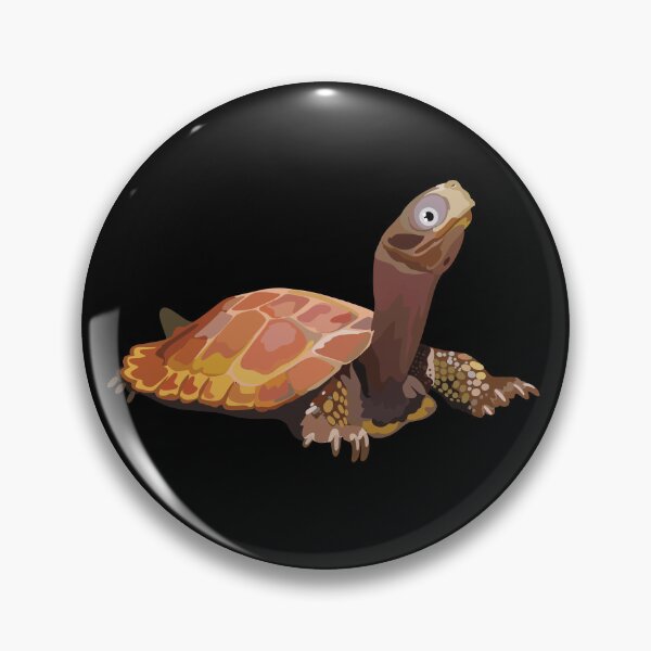 Item preview, B is for Black Breasted Leaf Turtle, Black-breasted Leaf Turtle | Turtle & Wildlife Art Design designed and sold by PrettylittlepastelUk.