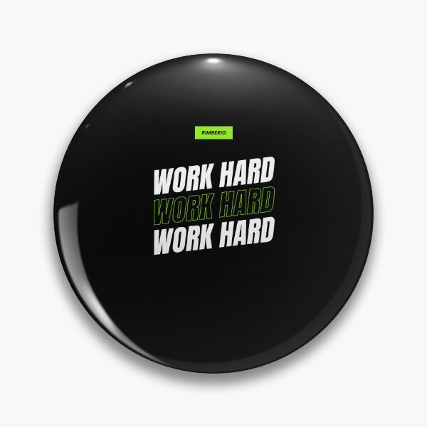 Item preview, work hard designed and sold by blackstton.