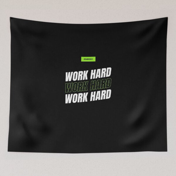 Item preview, work hard designed and sold by blackstton.