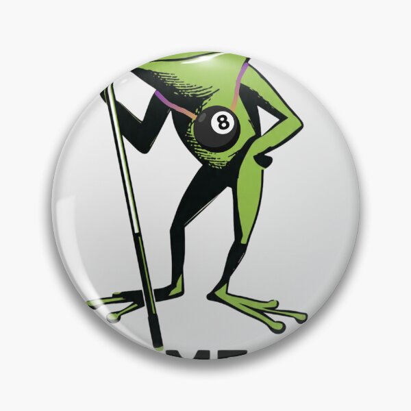 Item preview, Let Me Ask My 8 Ball – Funny Frog Pool Design designed and sold by Majnon8bp.
