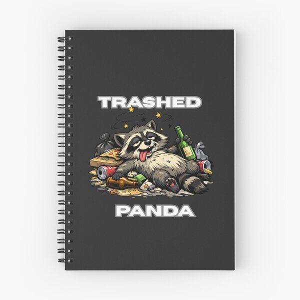 Item preview, Trashed Panda, Drunk Raccoon” designed and sold by zingbing.