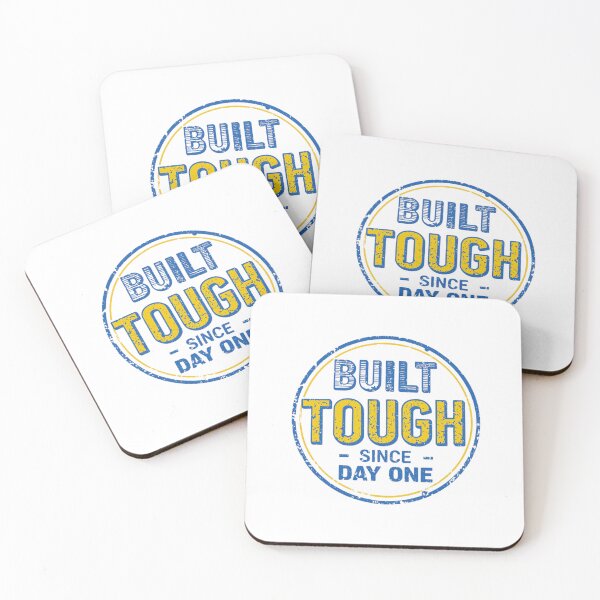 Item preview, Built Tough, Since Day One designed and sold by RisingWolfStudio.