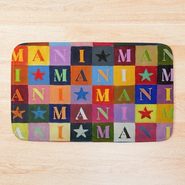 Item preview, Mani - Stone Roses Bassist Tribute Pop Art Painting designed and sold by Kludoman.
