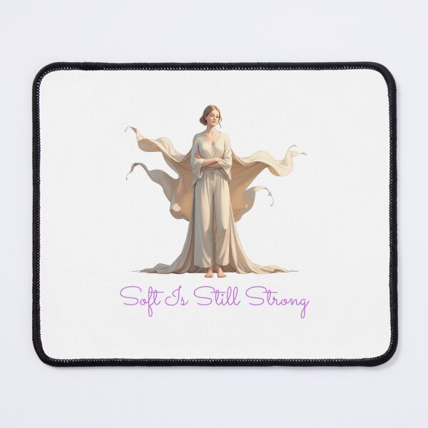 Item preview, Soft Is Still Strong feminine strength designed and sold by SloganSauce.
