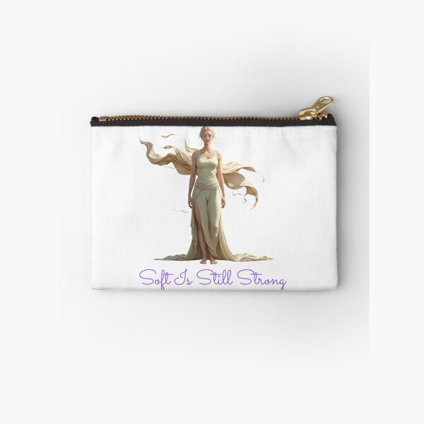 Item preview, Soft Is Still Strong self love art designed and sold by SloganSauce.