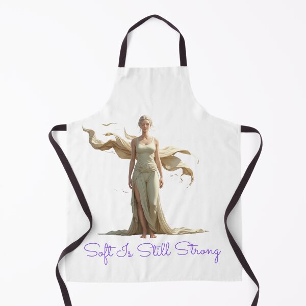 Item preview, Soft Is Still Strong self love art designed and sold by SloganSauce.