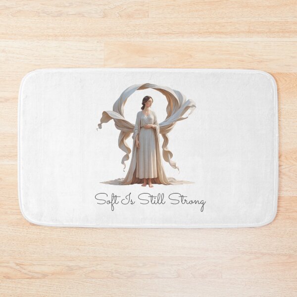 Item preview, Soft Is Still Strong modern feminine designed and sold by SloganSauce.