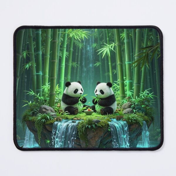 Item preview, Bamboo Island Panda Bears designed and sold by Simplybe1.