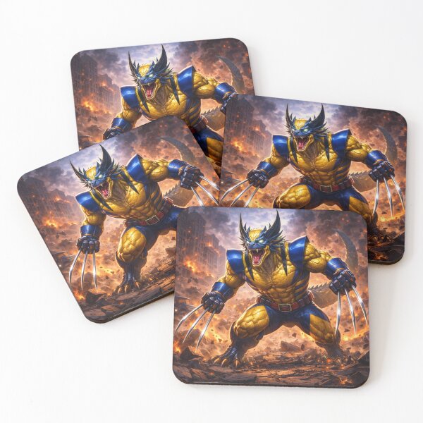 Item preview, Feral Claw Berserker Dragon – Superhero Dragon Heroes Art designed and sold by EpicDragons-.