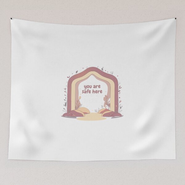 Item preview, You Are Safe Here designed and sold by SloganSauce.