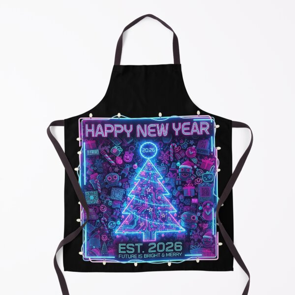 Item preview, 2026 Christmas Era - Futuristic Holiday Sticker Bomb designed and sold by FUIRY .