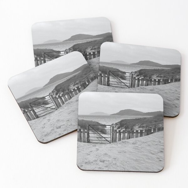 Item preview, The Gate to the Sea, Barra – Outer Hebrides Black & White designed and sold by KentonDesignsUK.