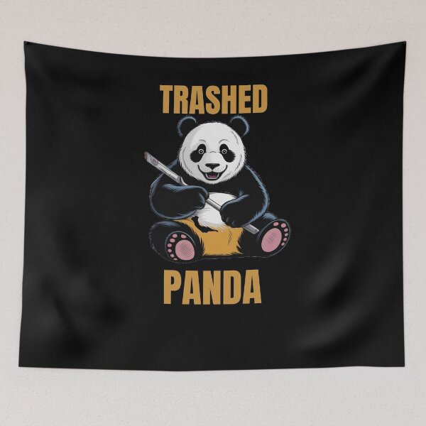 Item preview, Trashed Panda  designed and sold by StaticMood.