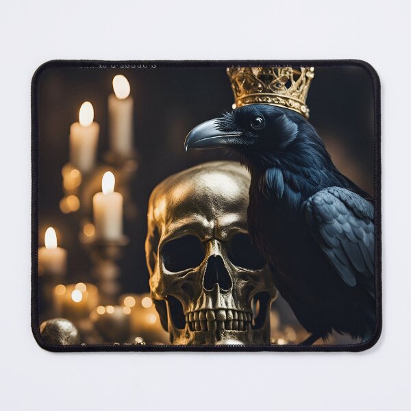 Item preview, The Sanity Machine - Raven and Skull designed and sold by SRKFineArt.