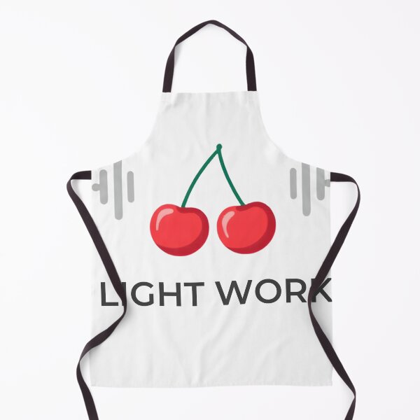 Aperçu de l'œuvre Light Work Cherry Funny Gym Workout créée et vendue par hawai3000.
