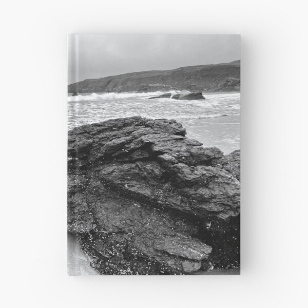 Item preview, Rocks at Sango Sands, Durness – Black & White Seascape designed and sold by KentonDesignsUK.
