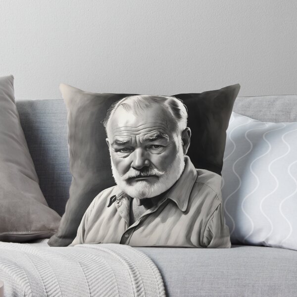 Item preview, Ernest Hemingway designed and sold by WorldofCharcoal.