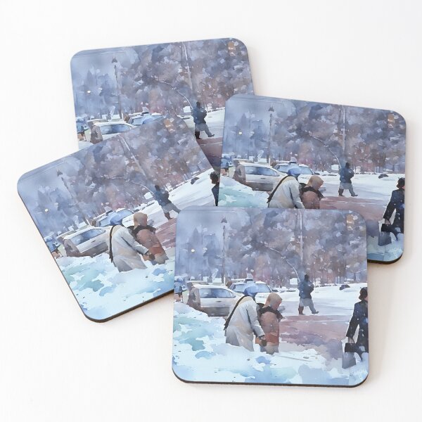 Item preview, A Blockage in the Road designed and sold by RCWatercolours.