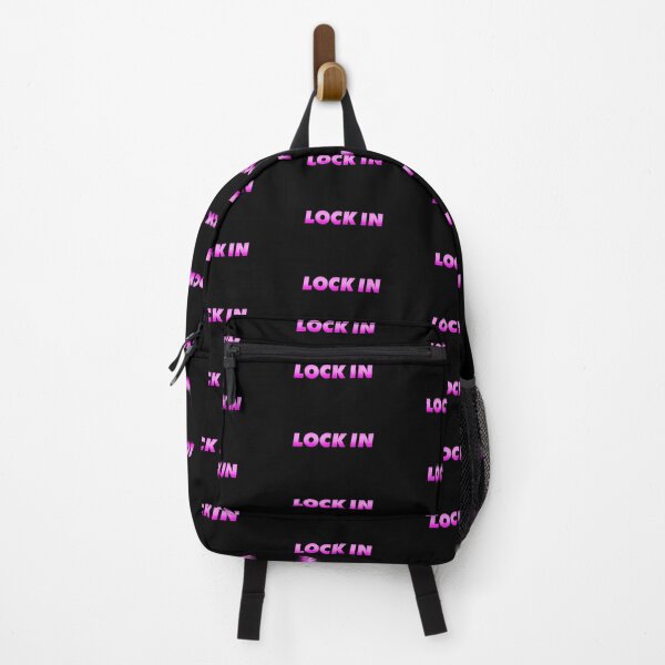 Item preview,  Lock In, Hot Pink designed and sold by Memes N Lore .