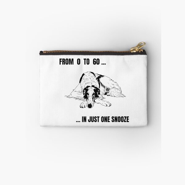 Item preview, Borzoi FROM 0 TO 60 in JUST One Snooze – Funny Sighthound Speed & Nap Design designed and sold by Panoramax.