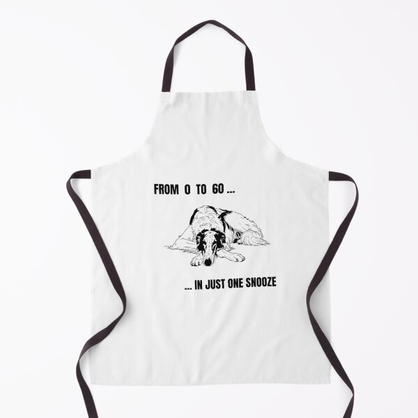 Item preview, Borzoi FROM 0 TO 60 in JUST One Snooze – Funny Sighthound Speed & Nap Design designed and sold by Panoramax.