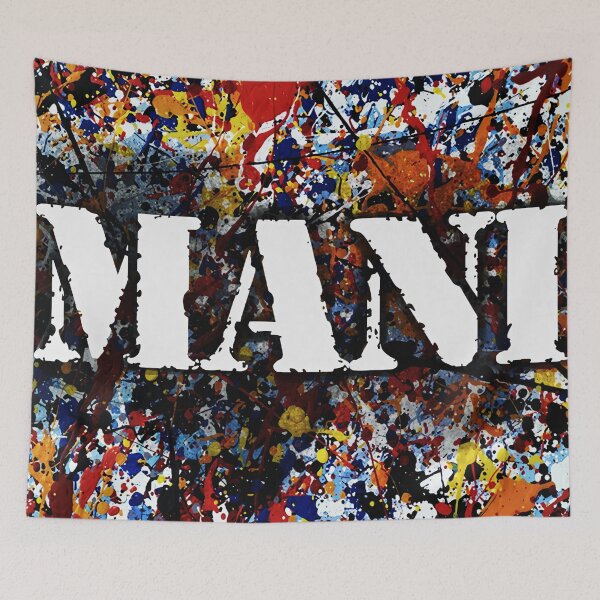 Item preview, Mani - Stone Roses Bassist Tribute Pop Art Painting 2 designed and sold by Kludoman.