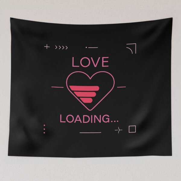 Item preview, LOVE LOADING... Futuristic Valentine UI Design designed and sold by MKreative Studio.