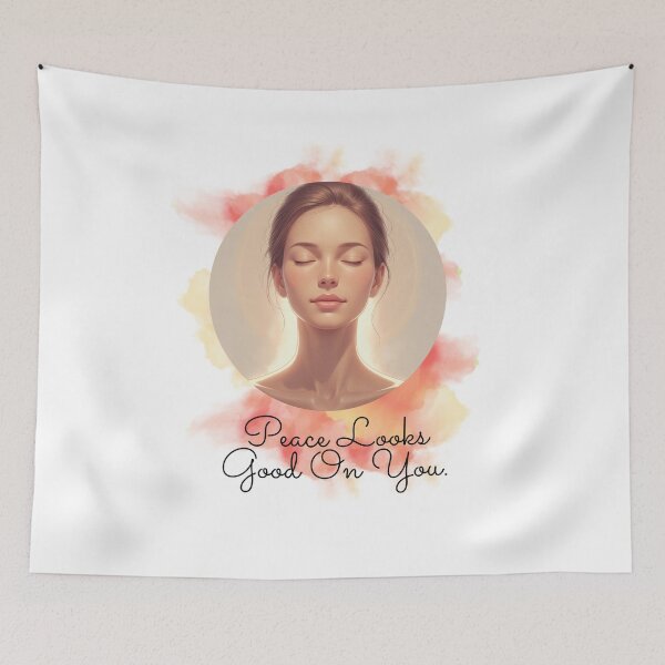 Item preview, Peace Looks Good On You designed and sold by SloganSauce.