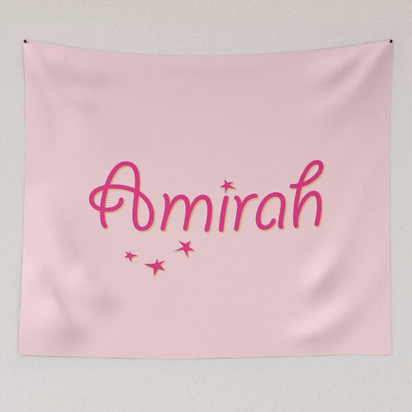 Item preview, My Name is Amirah designed and sold by CharlottePlaceArt.