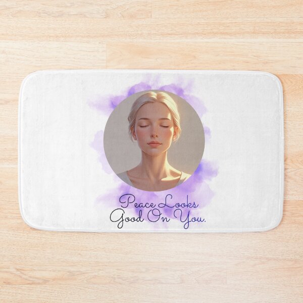 Item preview, Peace Looks Good On You calm confidence designed and sold by SloganSauce.