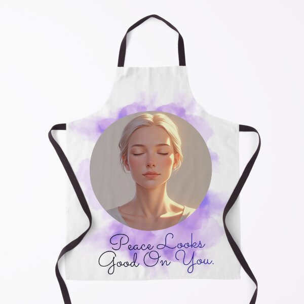 Item preview, Peace Looks Good On You calm confidence designed and sold by SloganSauce.