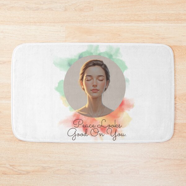 Item preview, Peace Looks Good On You self love design designed and sold by SloganSauce.