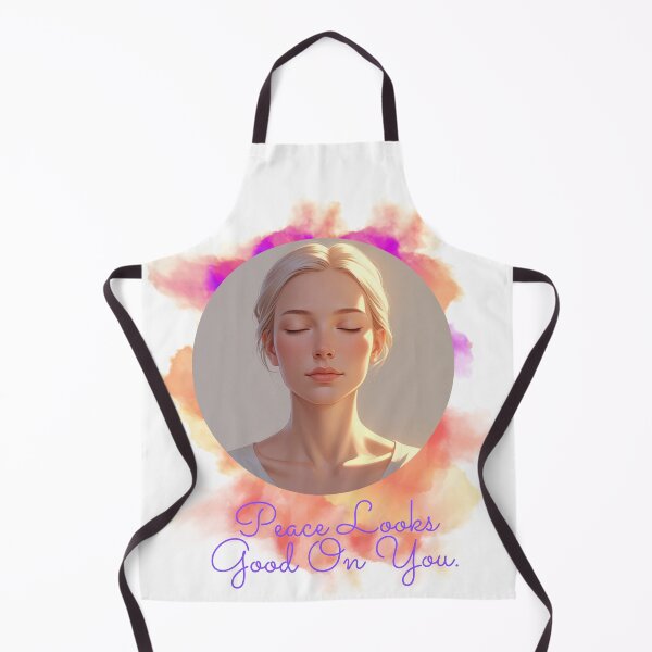 Item preview, Peace Looks Good On You peaceful aesthetic designed and sold by SloganSauce.