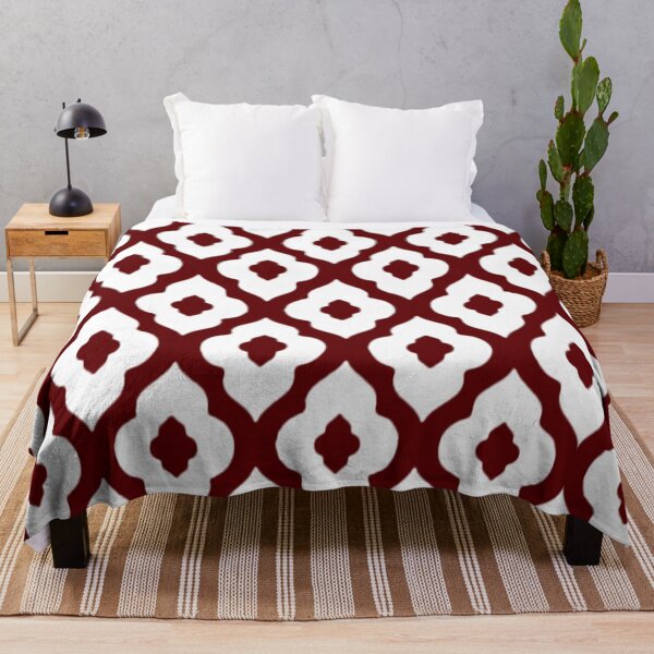 Item preview, Burgundy Geometric Pattern designed and sold by snoWorkshop.