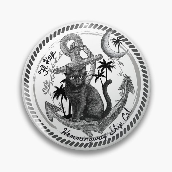 Item preview, Florida Keys Hemingway Ship Cat designed and sold by Catawampus-Cat.