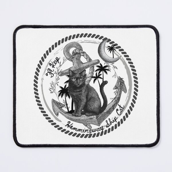 Item preview, Florida Keys Hemingway Ship Cat designed and sold by Catawampus-Cat.