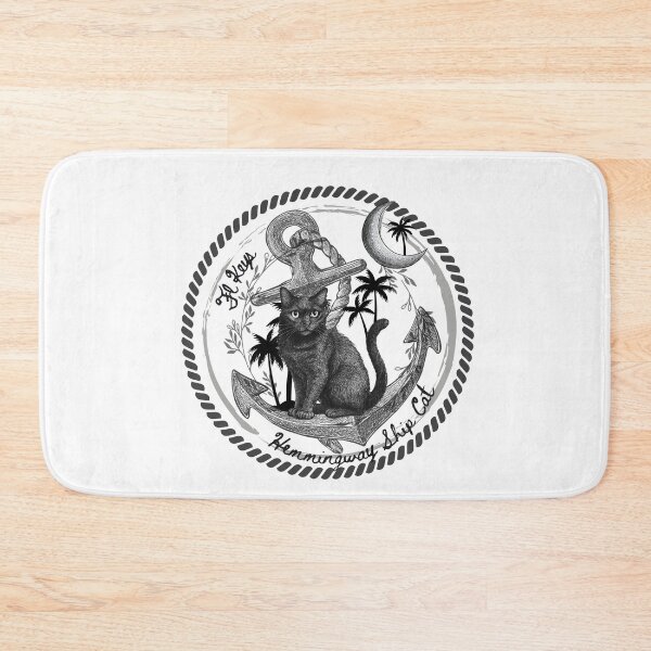 Item preview, Florida Keys Hemingway Ship Cat designed and sold by Catawampus-Cat.