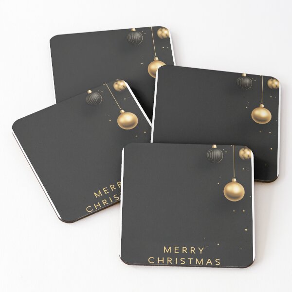 Item preview, Black & Gold Christmas — Festive Elegance designed and sold by MidArtForge.
