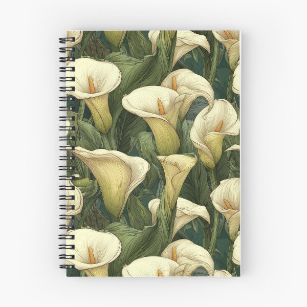 Item preview, Chic Calla Lilies Texture  - Flower Bouquet Pattern  - Gifts For Boyfriend designed and sold by RoyalStarsPatts.