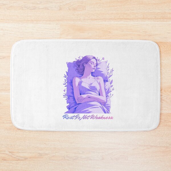 Item preview, Rest Is Not Weakness rest culture designed and sold by SloganSauce.
