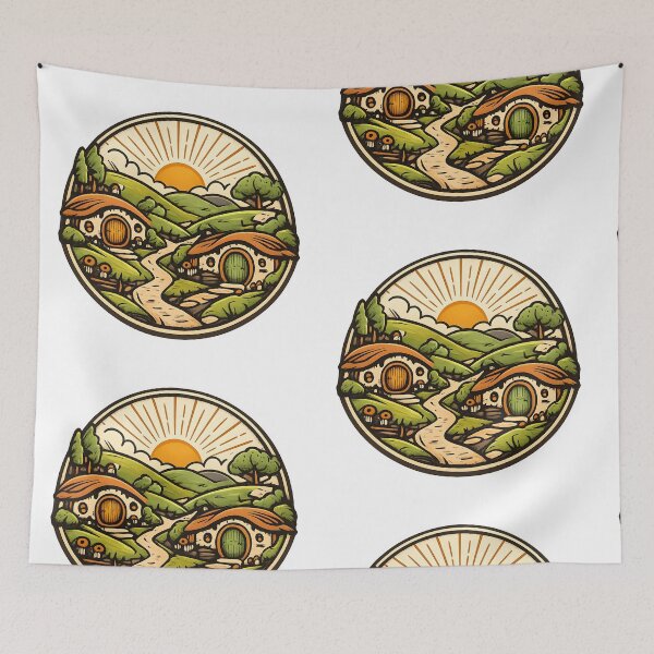 Item preview, Vintage Retro County – Peaceful and Rural Landscape Logo designed and sold by Dax Studio.