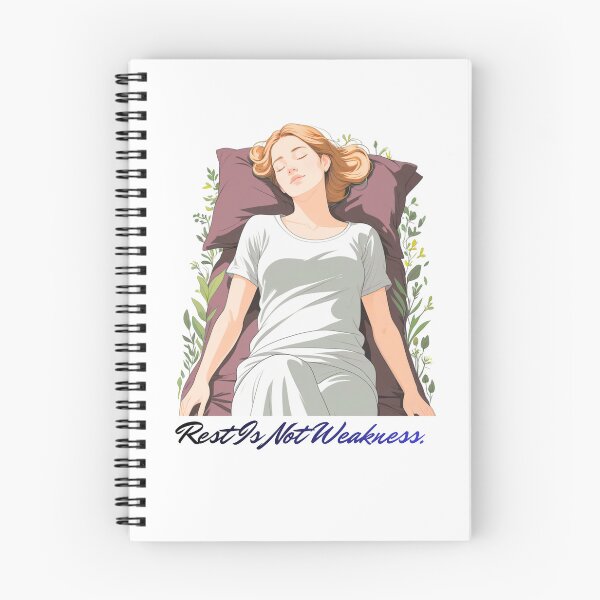 Item preview, Rest Is Not Weakness women wellness designed and sold by SloganSauce.