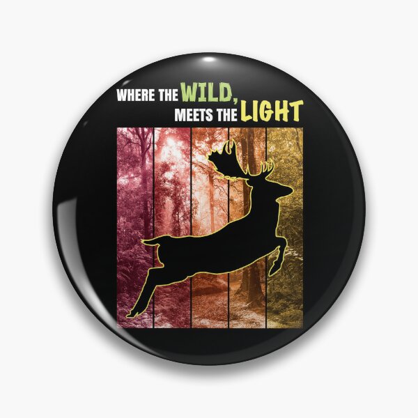 Item preview, The Deer: Where the Wild Meets the Light designed and sold by VividGraphicCo.
