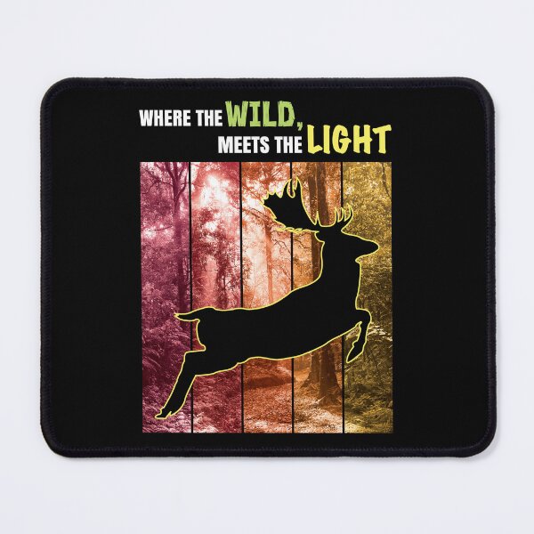 Item preview, The Deer: Where the Wild Meets the Light designed and sold by VividGraphicCo.