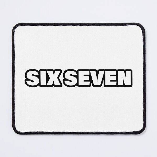 Item preview, Six Seven in Bold Outlined designed and sold by Memes N Lore .