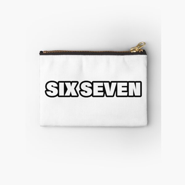 Item preview, Six Seven in Bold Outlined designed and sold by Memes N Lore .