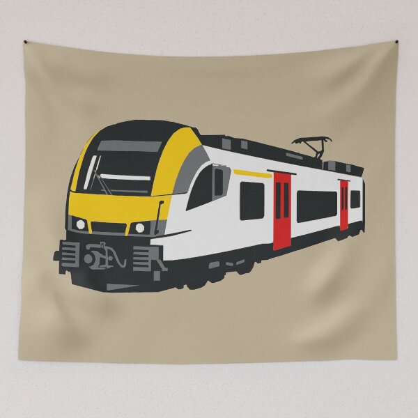 Item preview, Belgian Electric Multiple Unit – Modern Commuter Train designed and sold by Geokafi.