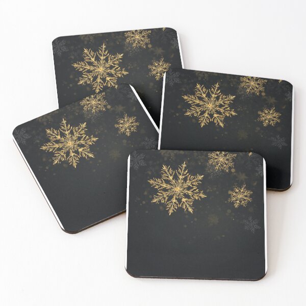 Item preview, Black & Gold Christmas — Festive Elegance designed and sold by MidArtForge.