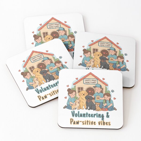 Item preview, Volunteering & Paw-sitive vibes designed and sold by Lia Vina.