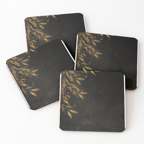 Item preview, Black & Gold Christmas — Festive Elegance designed and sold by MidArtForge.
